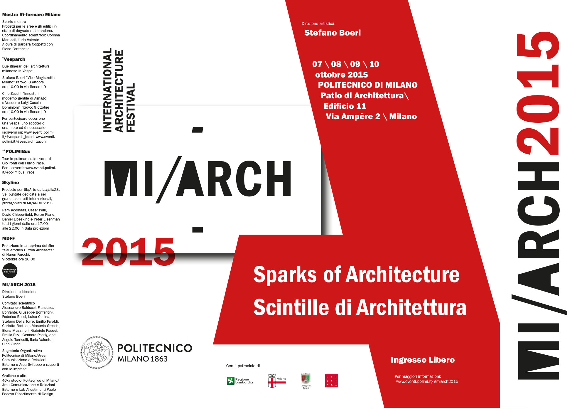 Andreas Faoro gave a lecture at MI/ARCH2015