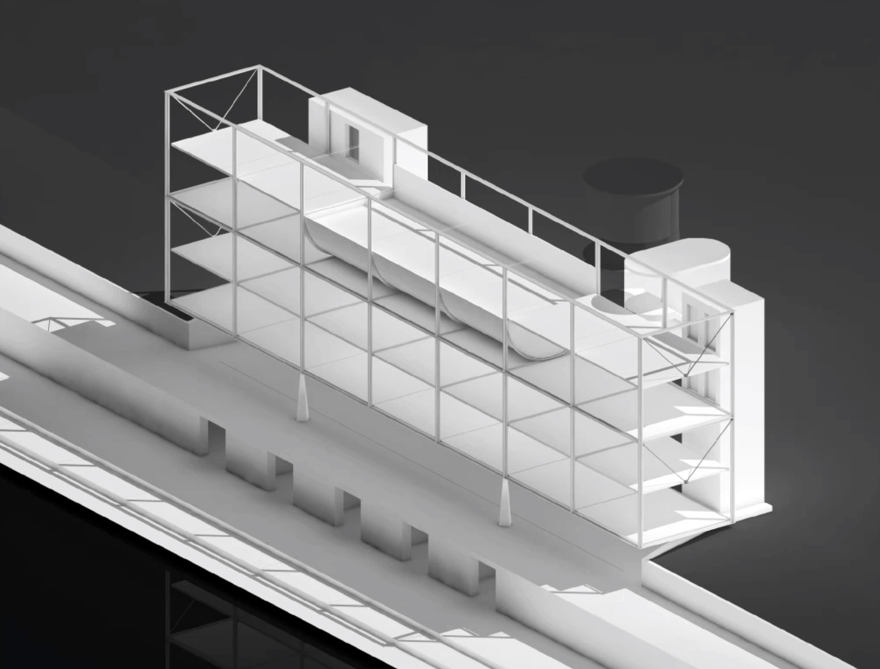 Andreas Faoro guest critic at USI – Mendrisio Academy of Architecture for students final presentation of AAM (Atelier Arnaboldi Michele)