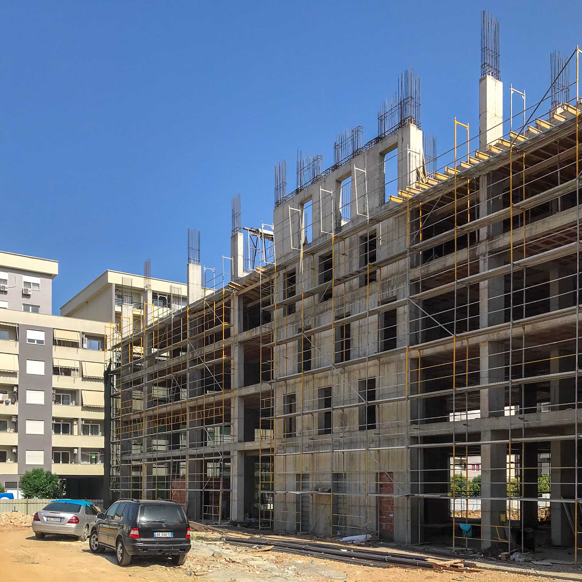 Tirana “White City Block” Work in progress